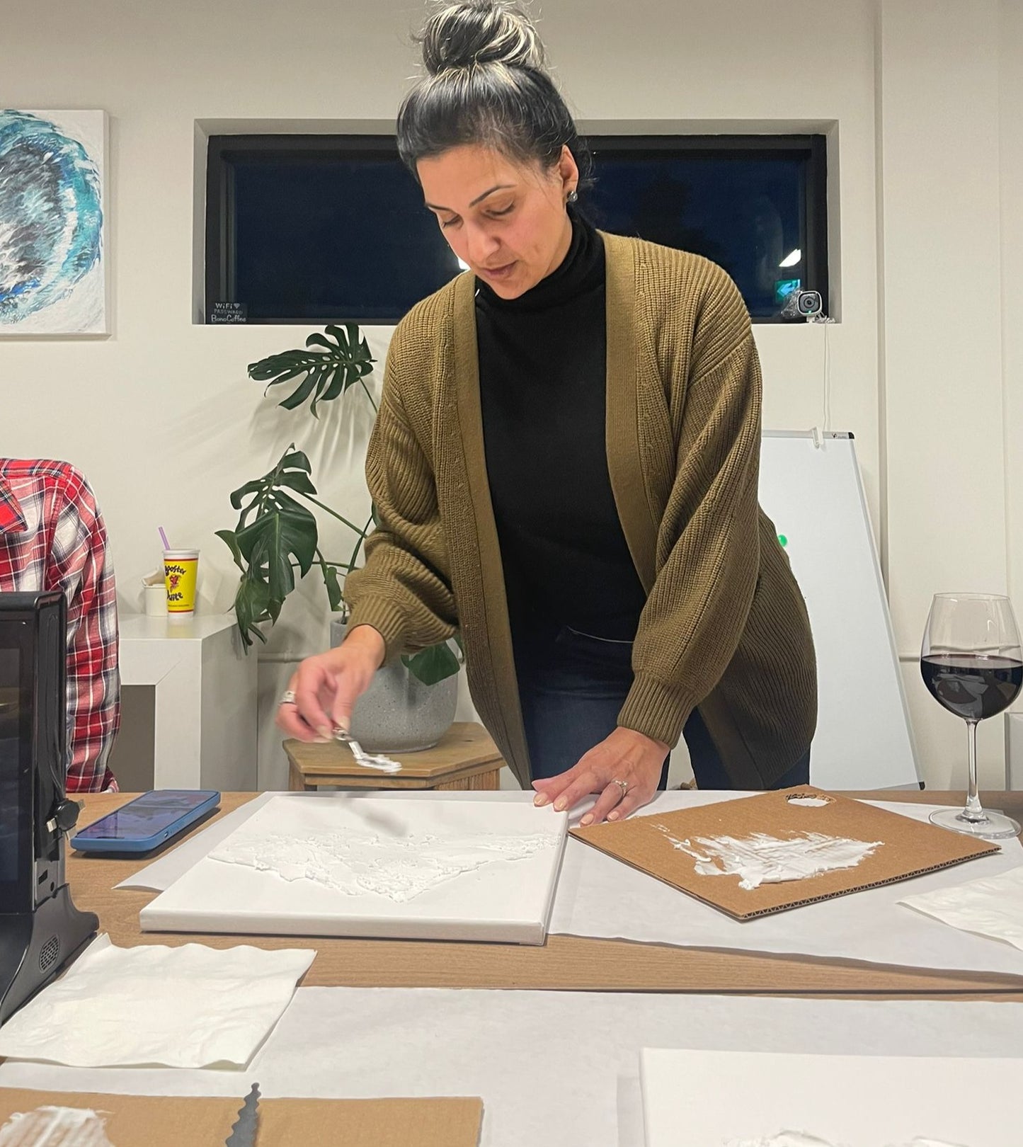 Workshop - Texturized Mountain Painting Group/Corporate Booking